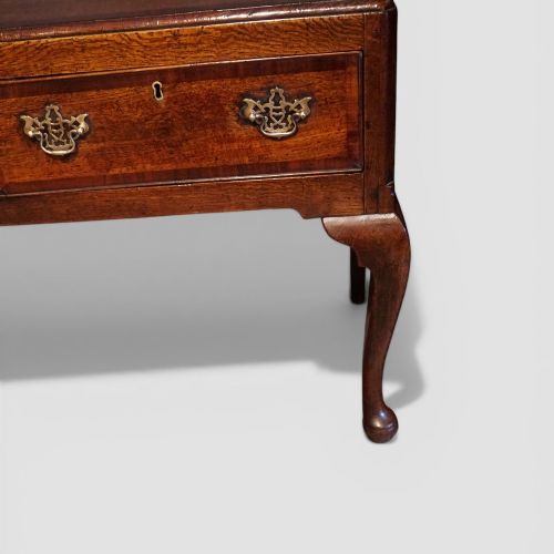 fig 3. Georgian oak cabriole leg dresser base