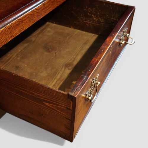fig 4. Georgian oak cabriole leg dresser base