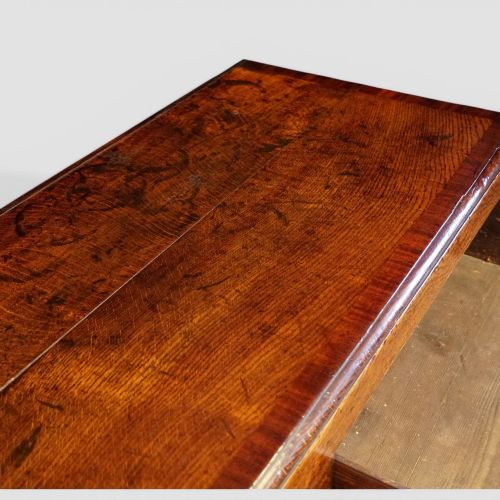 fig 8. Georgian oak cabriole leg dresser base