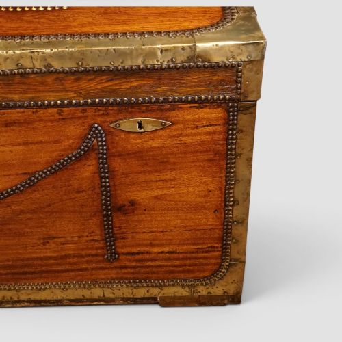 fig 2. Regency Brass Bound Camphor Wood Trunk