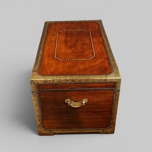 fig 3. Regency Brass Bound Camphor Wood Trunk