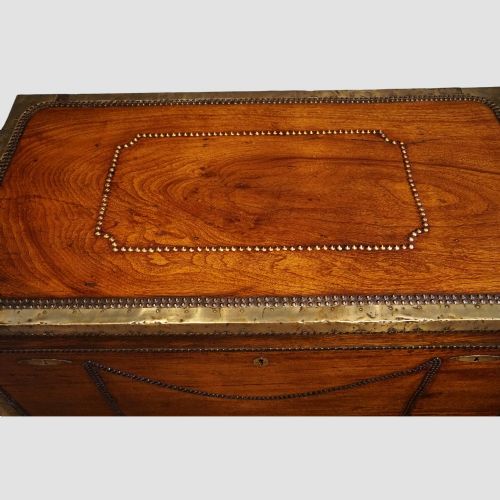 fig 9. Regency Brass Bound Camphor Wood Trunk