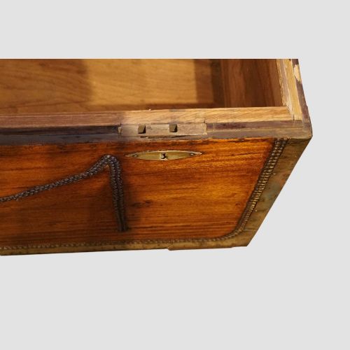 fig 10. Regency Brass Bound Camphor Wood Trunk