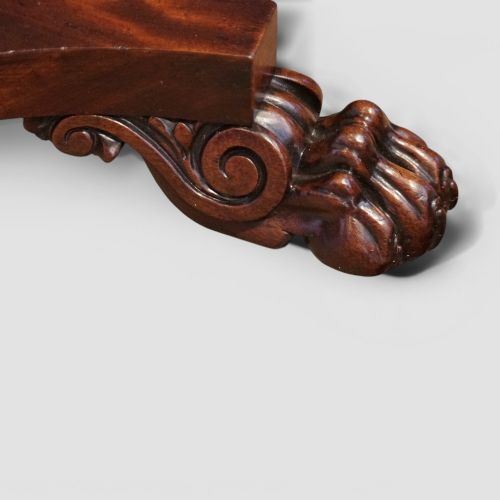 WILLIAM IV MAHOGANY GAMES AND WORKTABLE - ADDITIONAL PHOTO 8