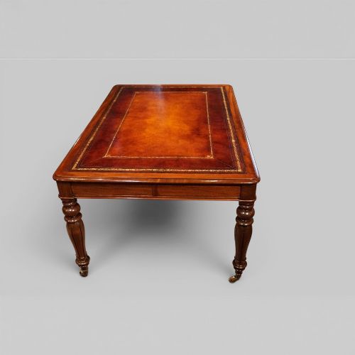 fig 1. William IV mahogany partners writing table
