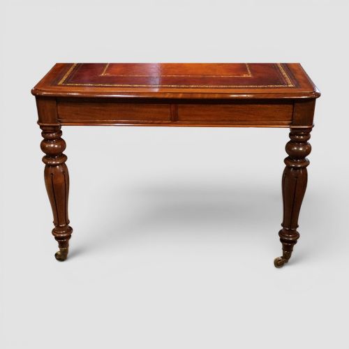 fig 2. William IV mahogany partners writing table