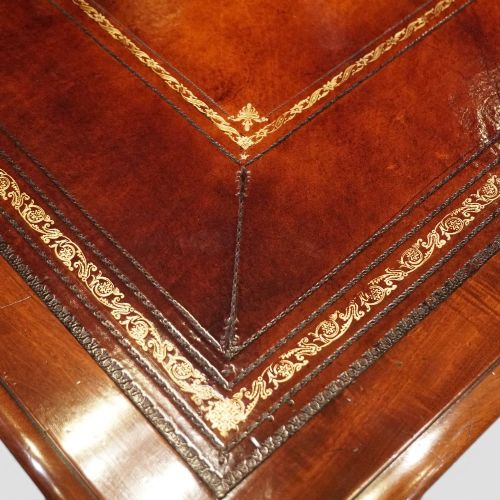 fig 3. William IV mahogany partners writing table