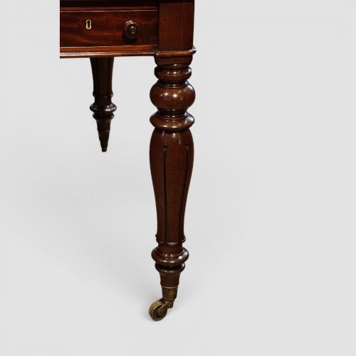 fig 5. William IV mahogany partners writing table