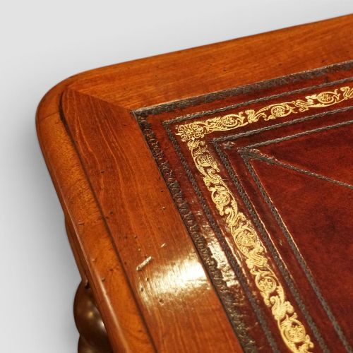 fig 9. William IV mahogany partners writing table