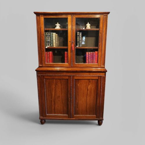 WILLIAM IV ROSEWOOD BOOKCASE