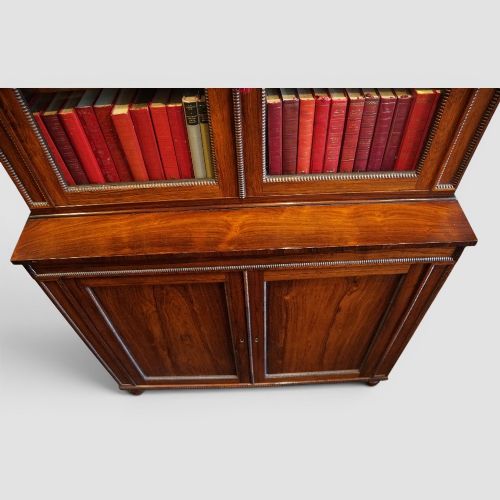 WILLIAM IV ROSEWOOD BOOKCASE - ADDITIONAL PHOTO 6