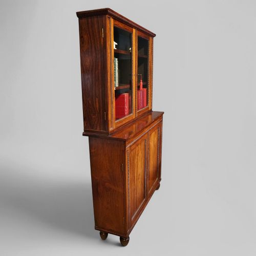 WILLIAM IV ROSEWOOD BOOKCASE - ADDITIONAL PHOTO 7