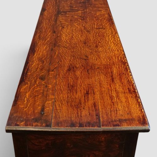 ANTIQUE OAK POTBOARD DRESSER BASE WITH 6 DRAWERS 159CM - ADDITIONAL PHOTO 7