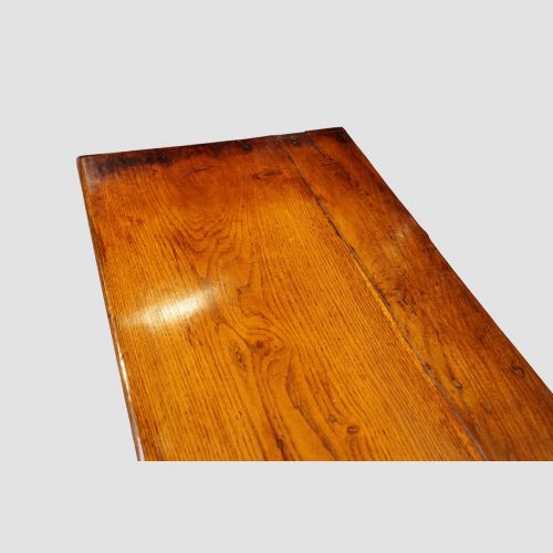 19TH CENTURY OAK DRESSER BASE WITH POT BOARD AND THREE DRAWERS - ADDITIONAL PHOTO 5