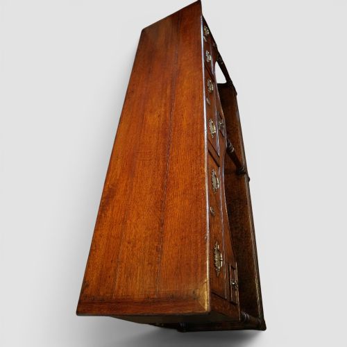 fig 6. George III oak pot board dresser base