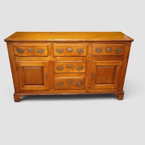 GEORGE III FRUITWOOD DRESSER BASE SIDEBOARD