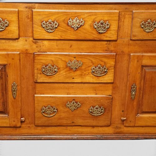GEORGE III FRUITWOOD DRESSER BASE SIDEBOARD - ADDITIONAL PHOTO 1