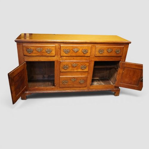 GEORGE III FRUITWOOD DRESSER BASE SIDEBOARD - ADDITIONAL PHOTO 3