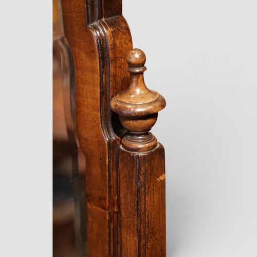 fig 4. Edwardian Walnut Cheval Mirror