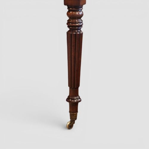 VICTORIAN MAHOGANY PARTNERS WRITING TABLE - ADDITIONAL PHOTO 8