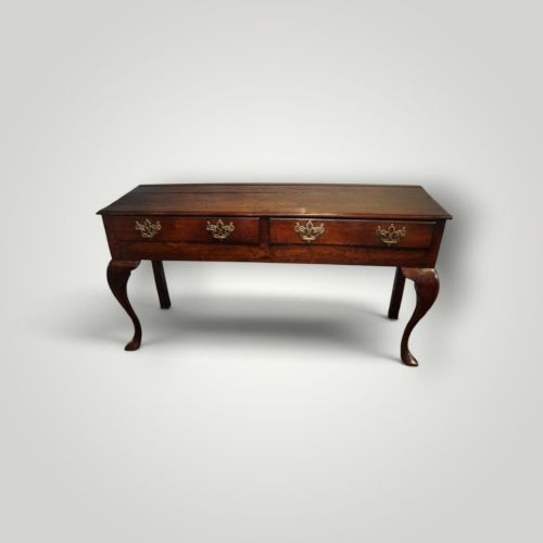 Georgian Oak Cabriole Leg Dresser