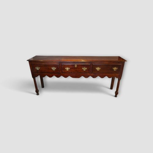 George III Oak Long Dresser Base – 18th Century