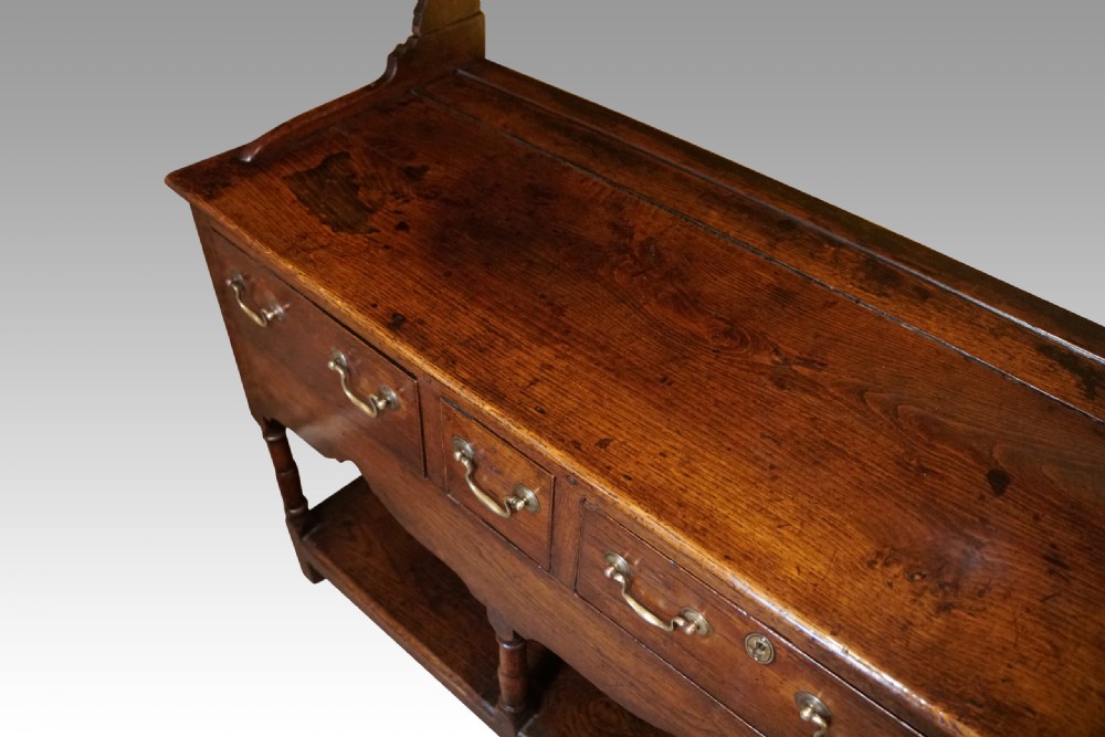 Georgian oak pot board dresser
 View VIII