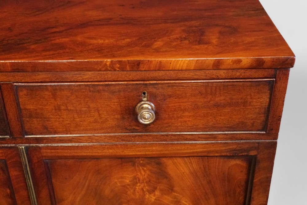 Georgian mahogany side cabinet  View II