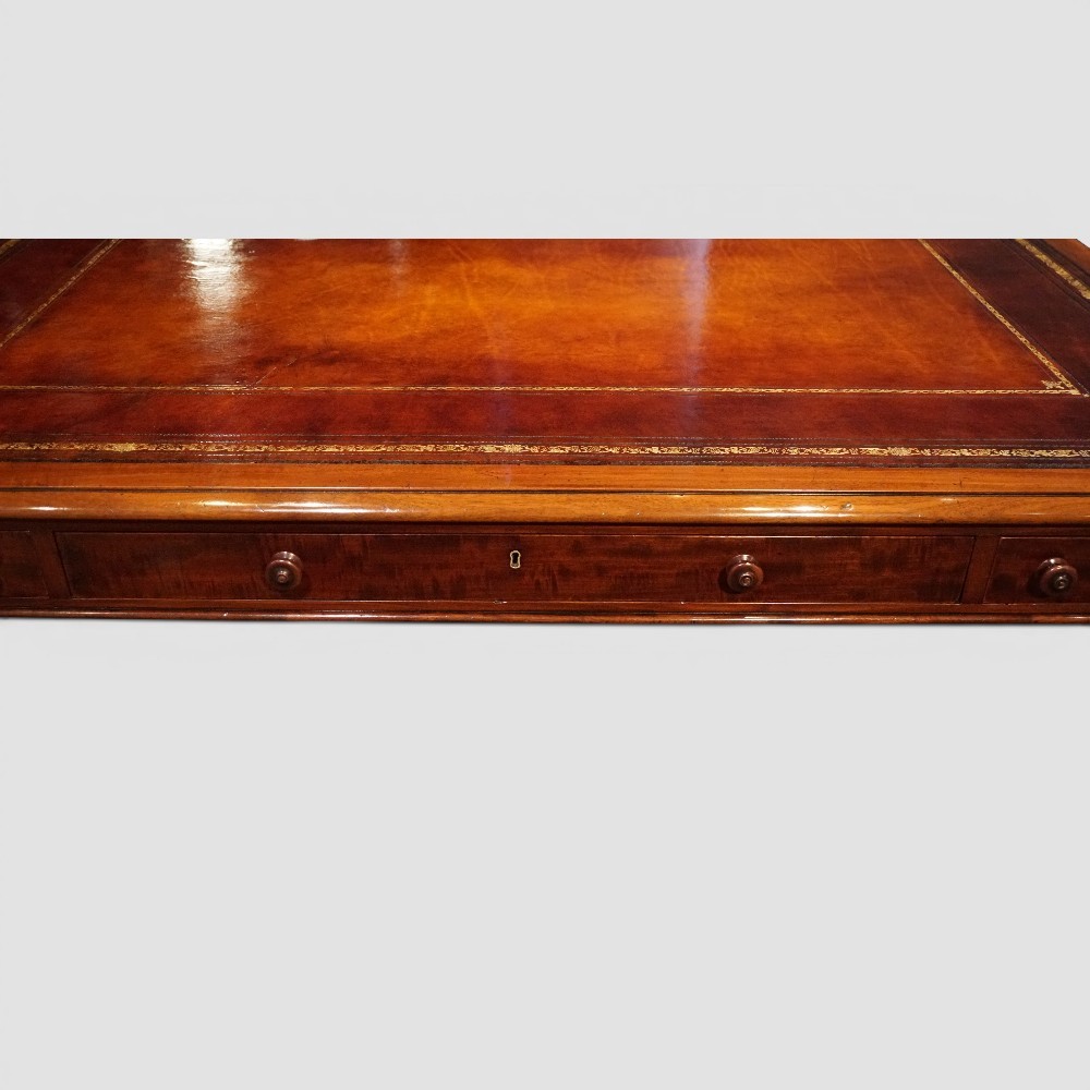 William IV mahogany partners writing table View IX