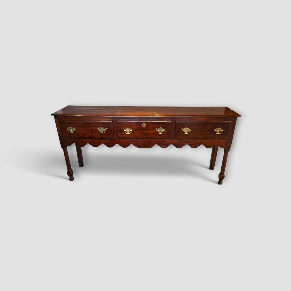 George III Oak Long Dresser Base – 18th Century