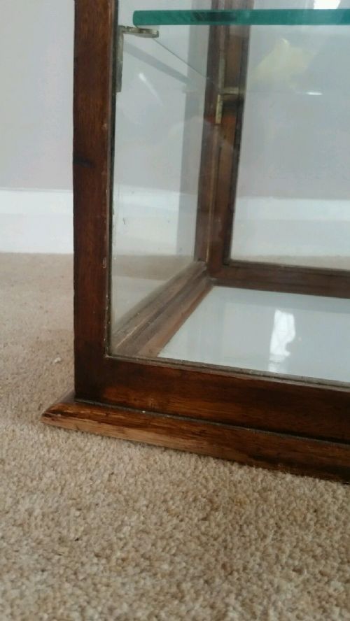 fig 2. Victorian Mahogany Shop Counter Display Cabinet