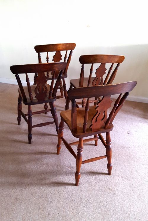 fig 2. Kitchen Chairs by James Latham, c1890.