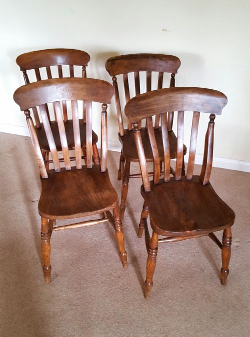 fig 1. Set of 4 Ash & Elm Kitchen Chairs