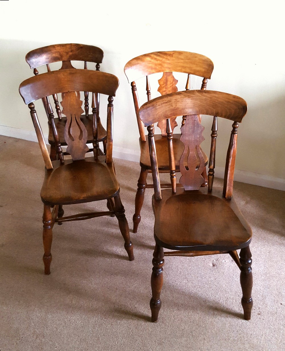 Kitchen Chairs by James Latham, c1890.