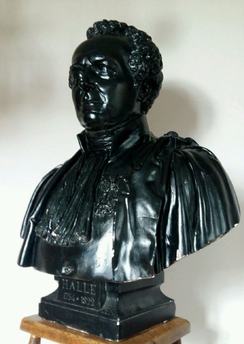 fig 1. Bust of Jean Noël Halle From Victoria & Albert Museum