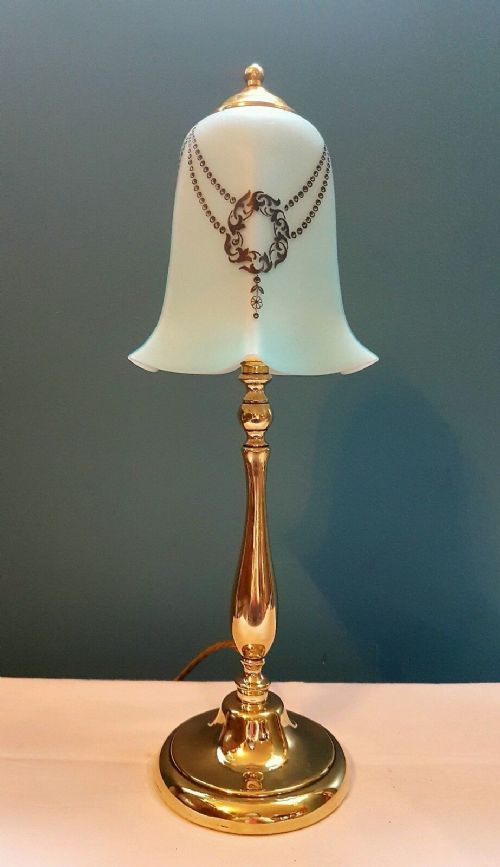 C1910 Brass Table Lamp