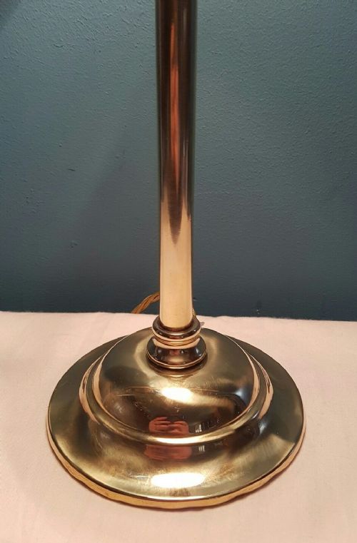 fig 1. c1920 Brass Elegant Table Lamp