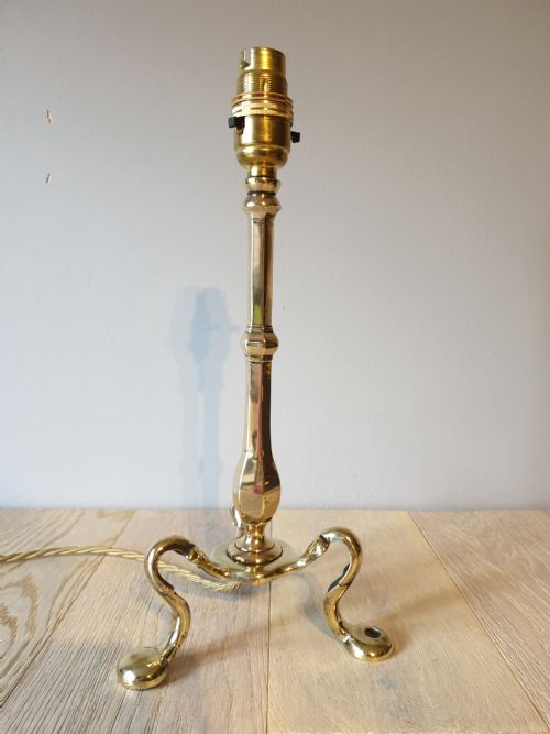 Brass Pullman Table Lamp, Rewired and Pat Tested
