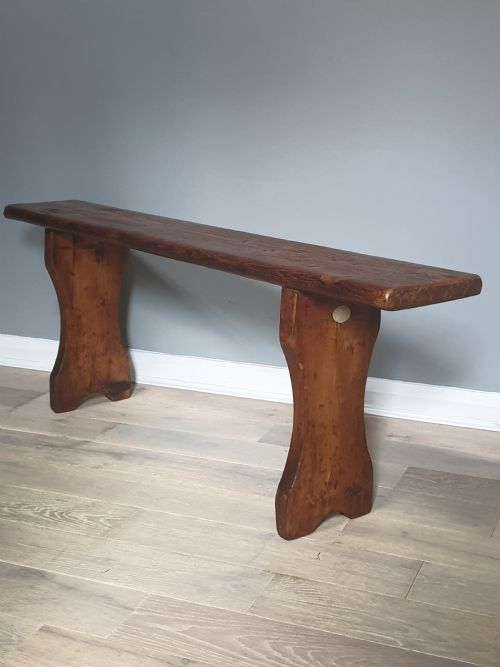 Oak Church Pew from Unitanlan Church in Lye, C1900