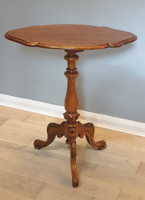 Victorian Walnut Tripod Table