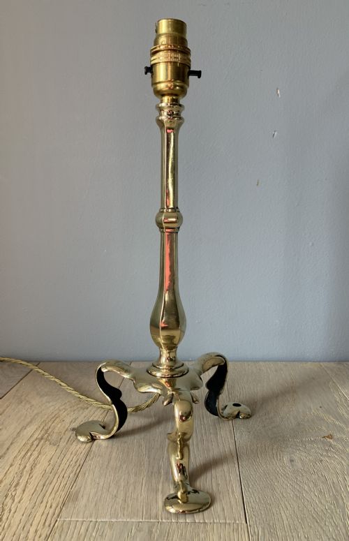 Faraday & Sons, London, Brass Pullman Table Lamp, Rewired and Pat Tested