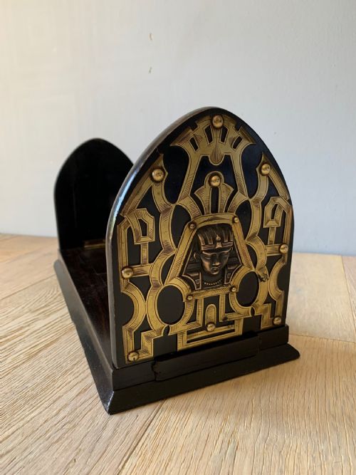 A Fine Victorian Coromandel & Brass Book Slide