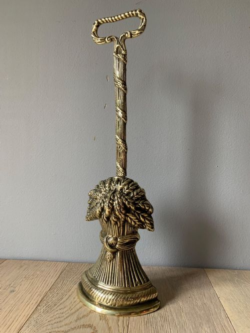 Regency Brass Doorstop C1820