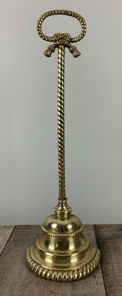 Victorian Brass Doorstop Door Stop Door Porter