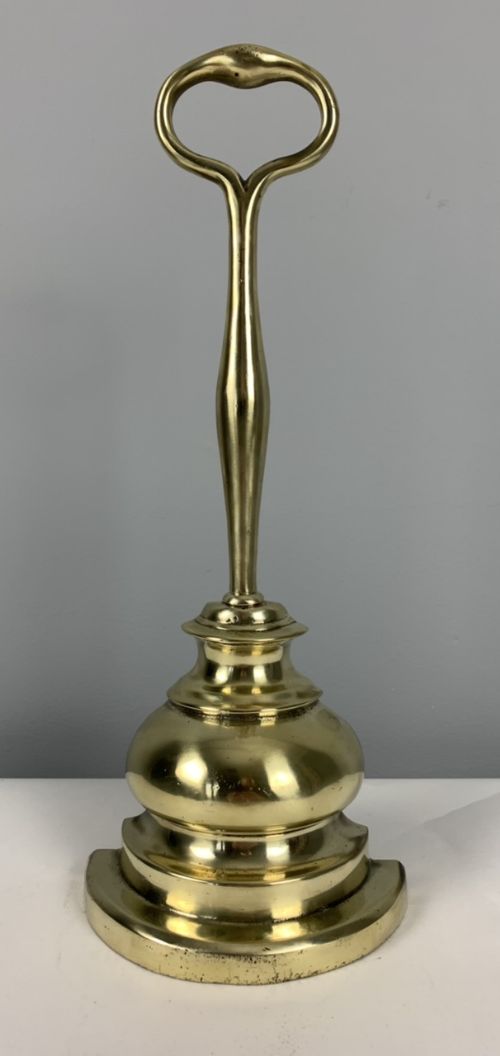 Heavy Quality Victorian Brass Doorstop Door Stop Door Porter