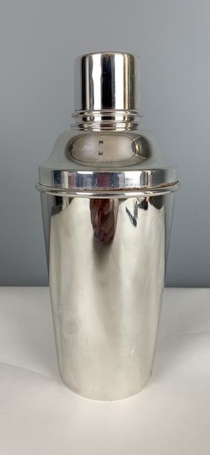 Art Deco Phv&co Silver Plated Cocktail Shaker