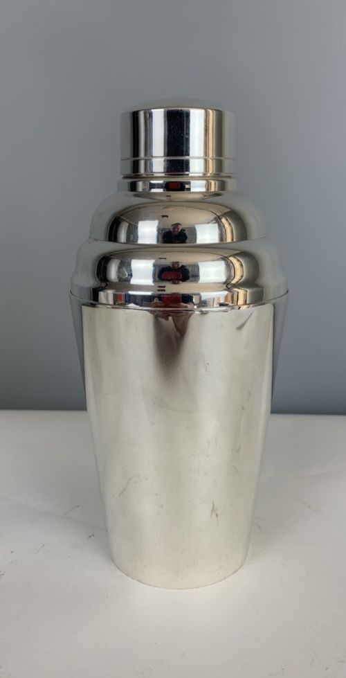 Art Deco Plated Cocktail Shaker