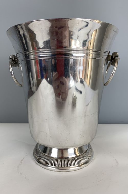 Art Deco Silver Plated Ice Bucket