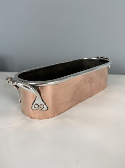 Dorchester Hotel Copper Fish Kettle Planter, C1925
