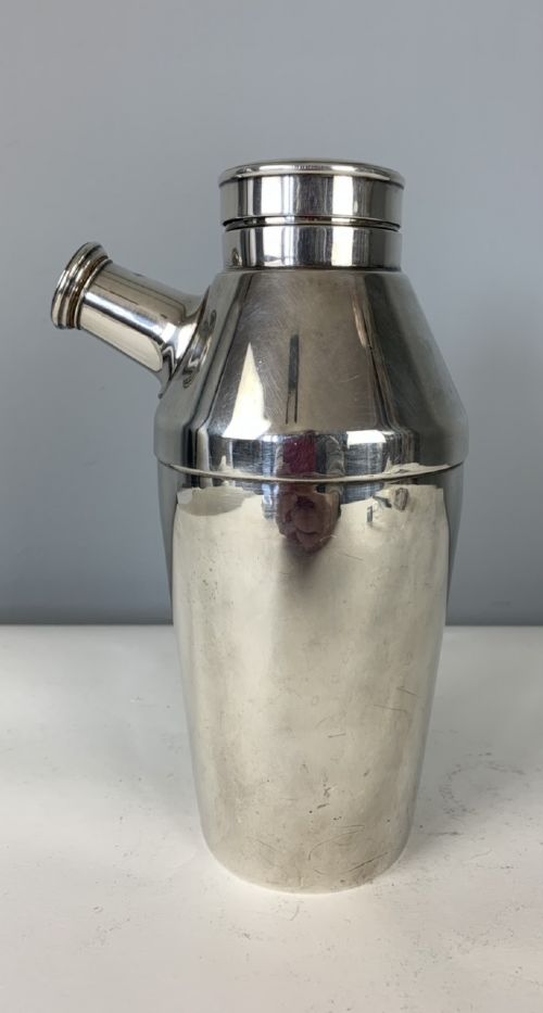 Elkington Art Deco 1930s Silver Plated Cocktail Shaker